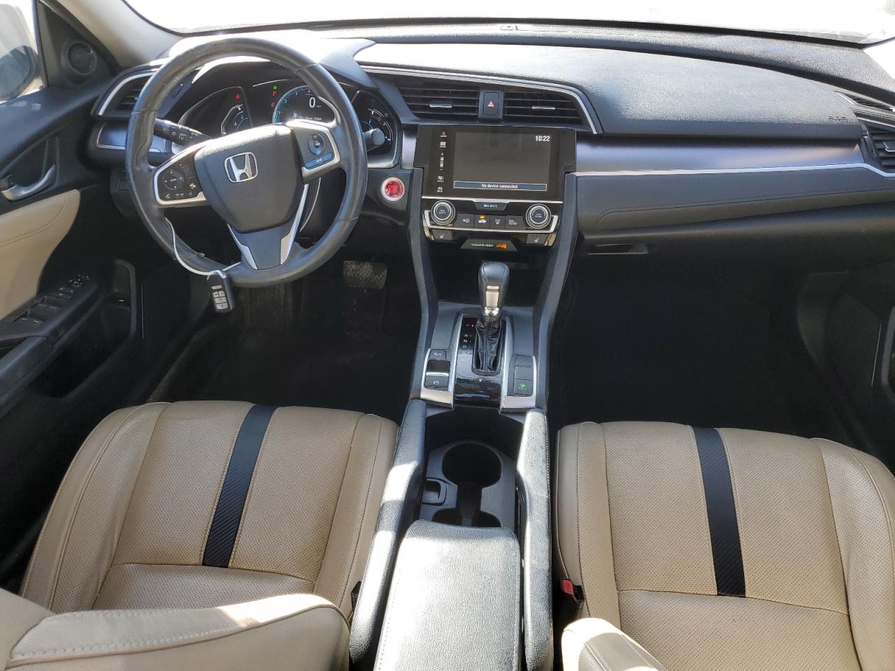 2016 Honda Civic VIN 19XFC1F75GE037459 Copart auction photo, frame damage / front end damage thumbnail 8