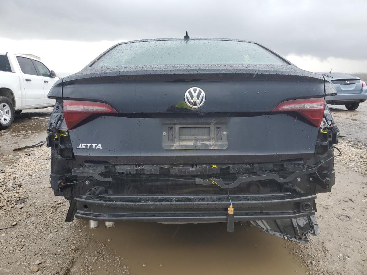 2019 Volkswagen Jetta VIN 3VWCB7BU2KM254208 Copart auction photo, rear end damage thumbnail 6