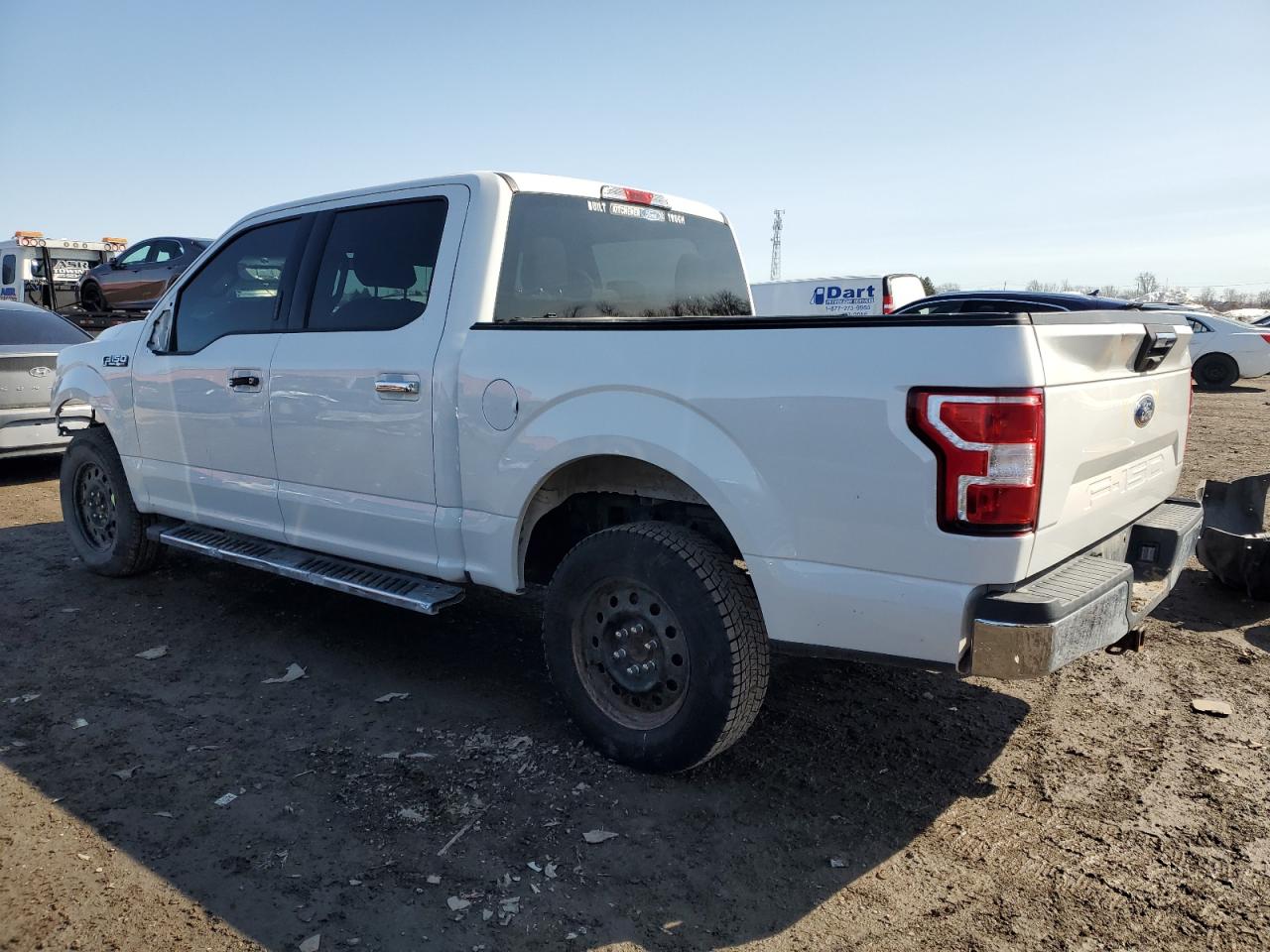 2019 Ford F-150 VIN 1FTEW1E59KFD06211 Copart auction photo, front end / rear end damage thumbnail 2