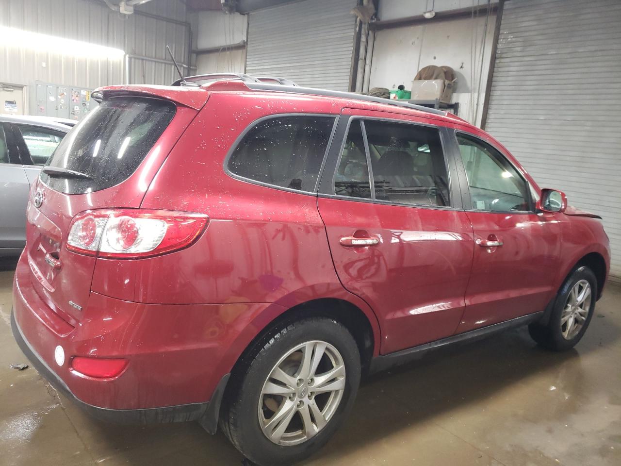 2012 Hyundai Santa Fe VIN 5XYZK4AG4CG112240 Copart auction photo, front end damage thumbnail 3