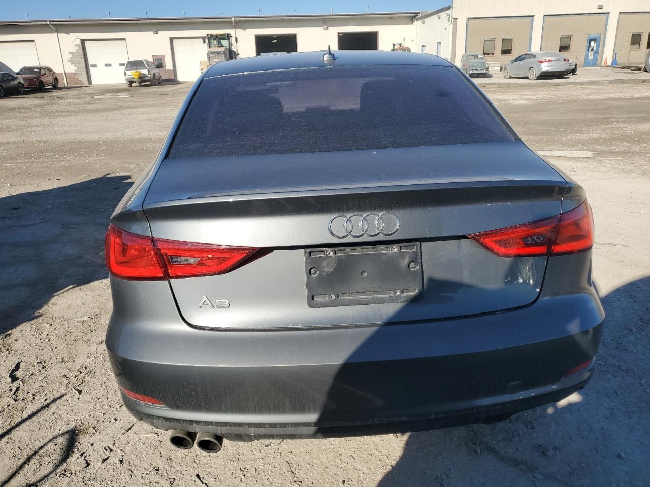 2015 Audi A3 VIN WAUCCGFF2F1008643 Copart auction photo, rear end / side damage thumbnail 6