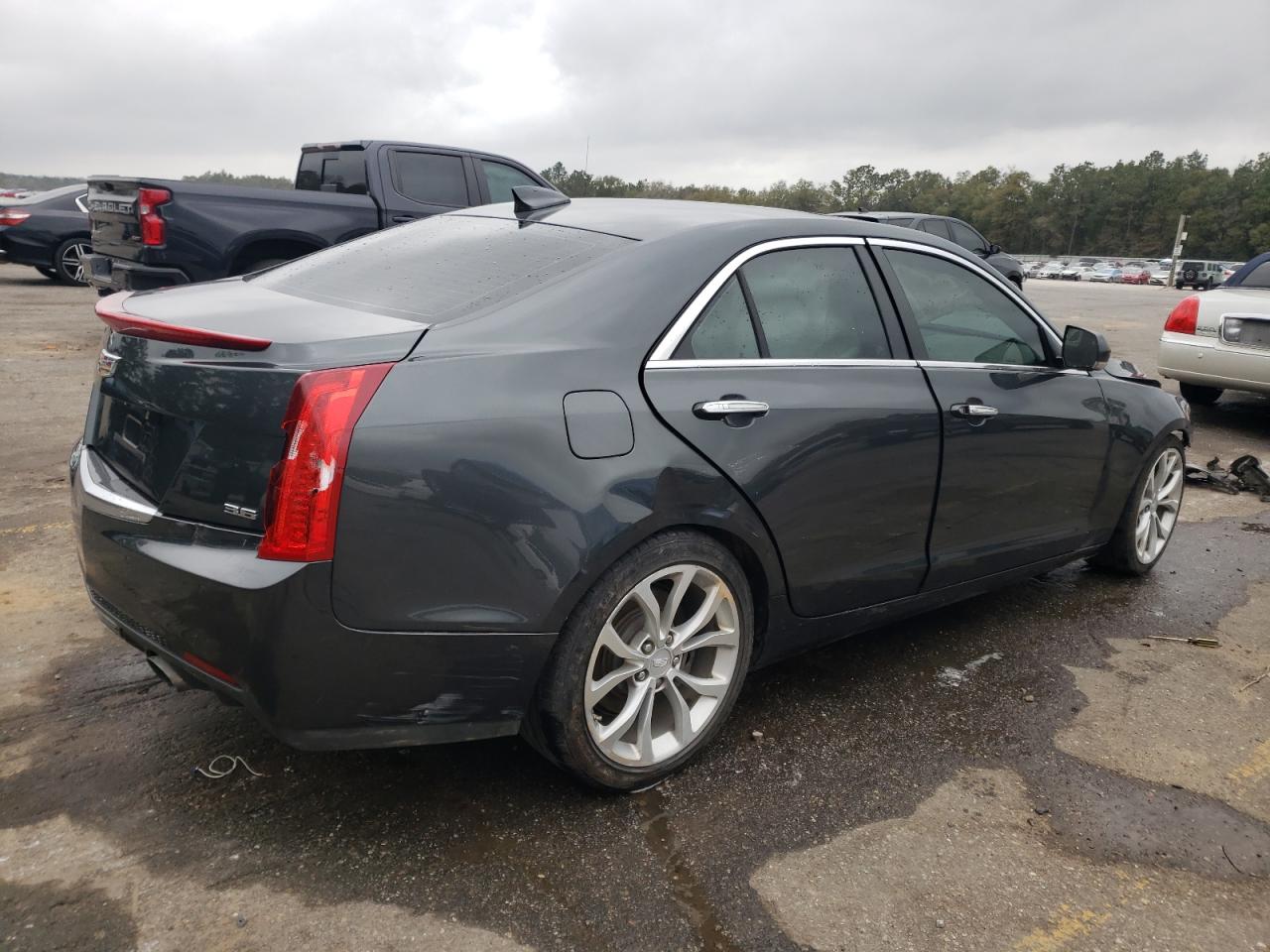 2015 Cadillac ATS VIN 1G6AE5S39F0133149 Copart auction photo, front end damage thumbnail 3