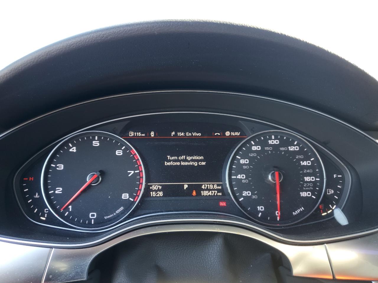 2014 Audi A6 VIN WAUGFBFC8EN156885 Copart auction photo, front end / minor dent/scratches damage thumbnail 9