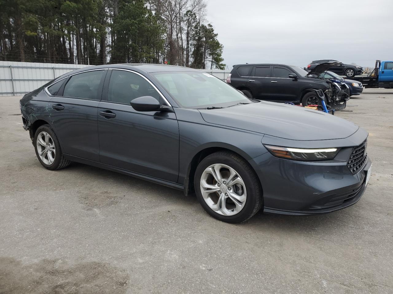 2024 Honda Accord VIN 1HGCY1F21RA028998 Copart auction photo, rear end damage thumbnail 4
