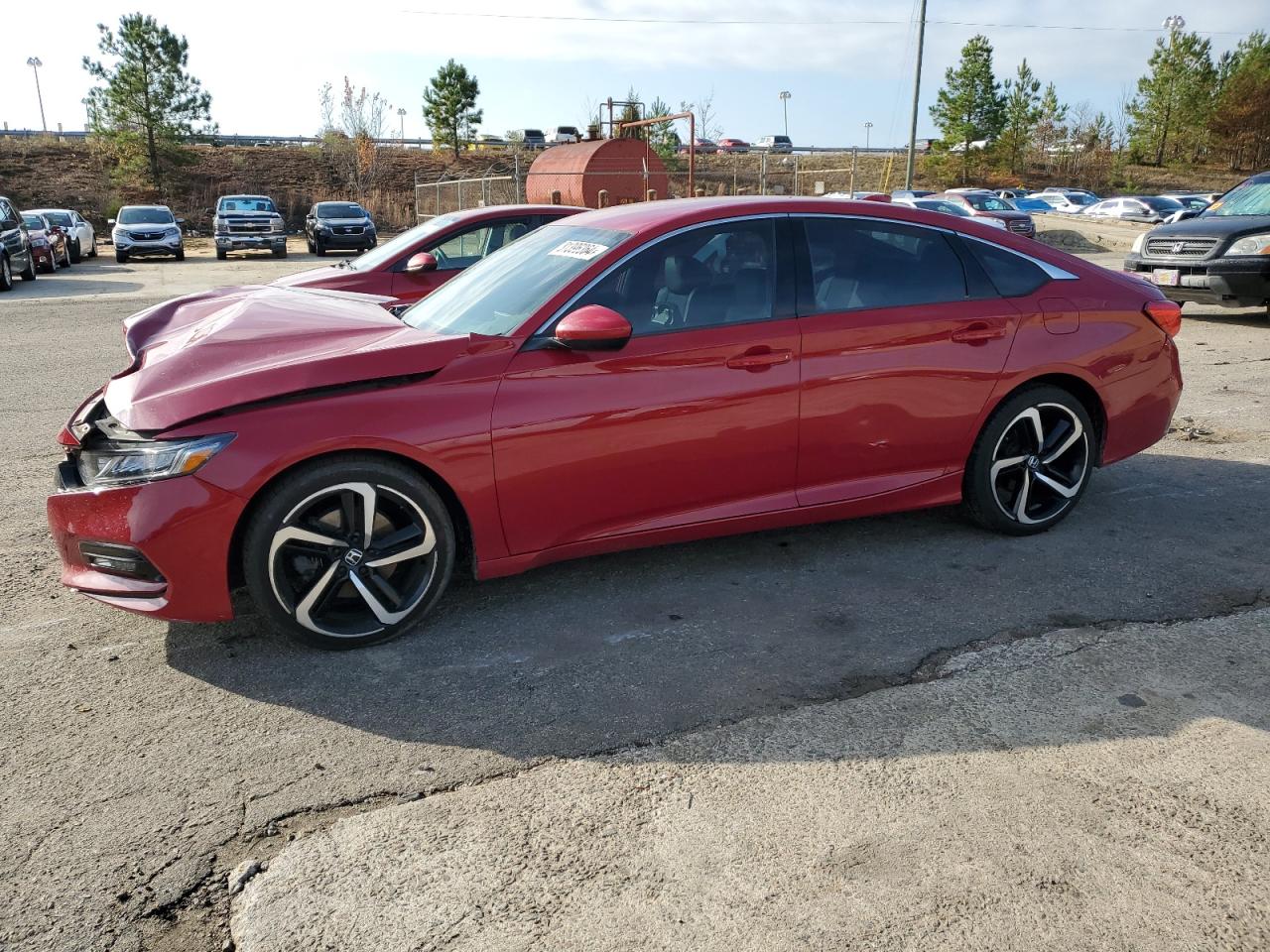 2020 Honda Accord VIN 1HGCV1F37LA076319