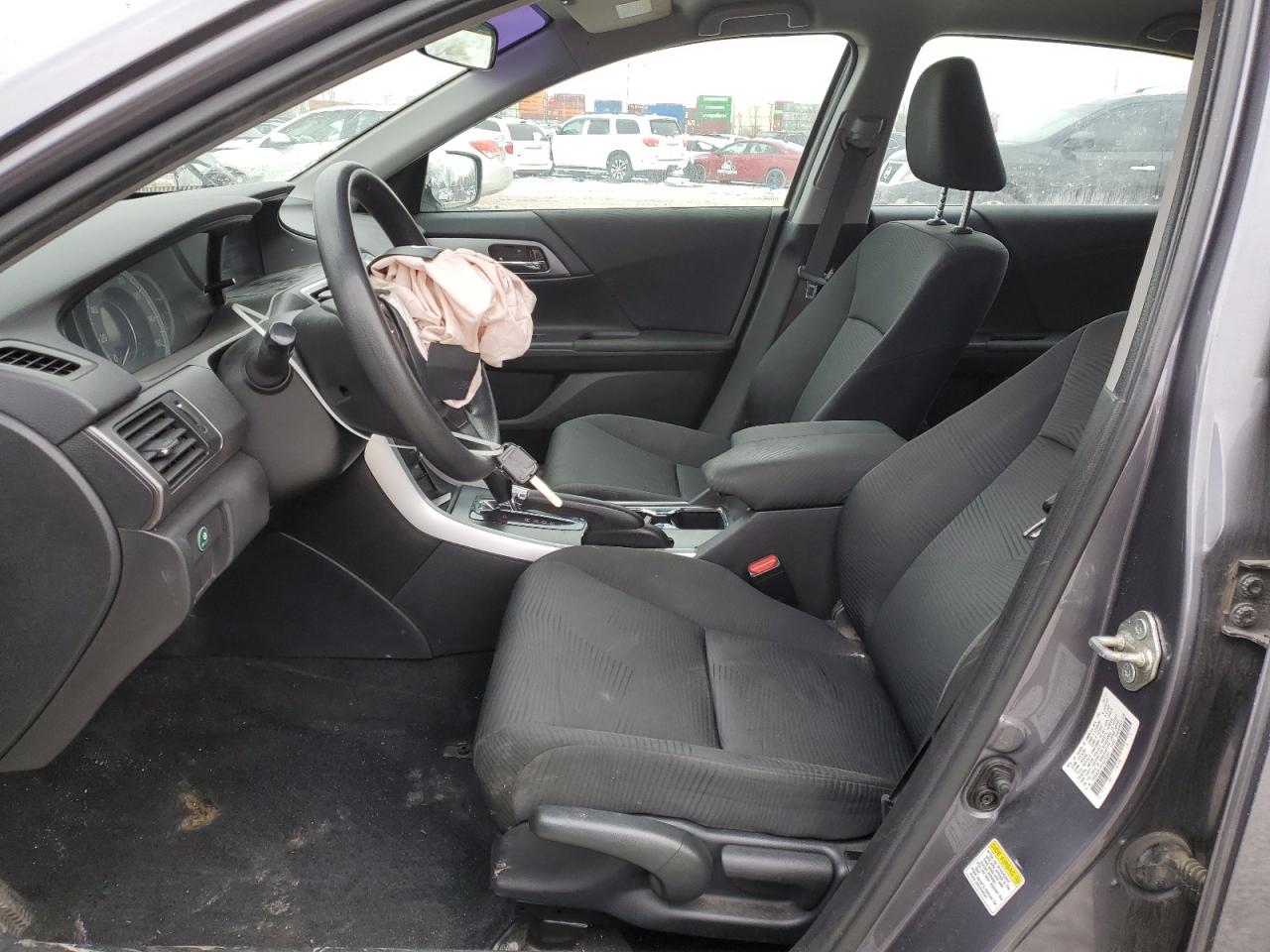 2015 Honda Accord VIN 1HGCR2F33FA220396 Copart auction photo, front end / side damage thumbnail 7