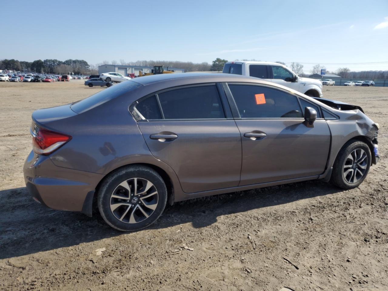 2015 Honda Civic VIN 19XFB2F83FE001771 Copart auction photo, front end / mechanical damage thumbnail 3