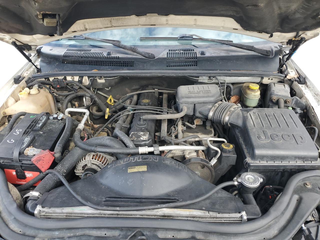 2001 Jeep Grand Cherokee VIN 1J4GX48S71C637226 Copart auction photo, front end / side damage thumbnail 12