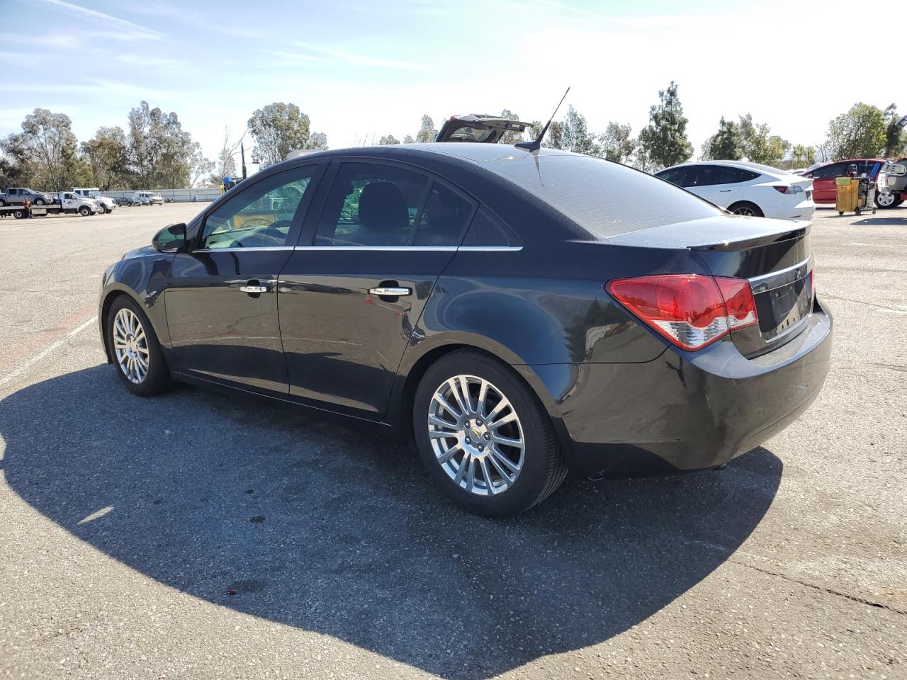 2012 Chevrolet Cruze VIN 1G1PK5SC9C7124494 Copart auction photo, front end / side damage thumbnail 2
