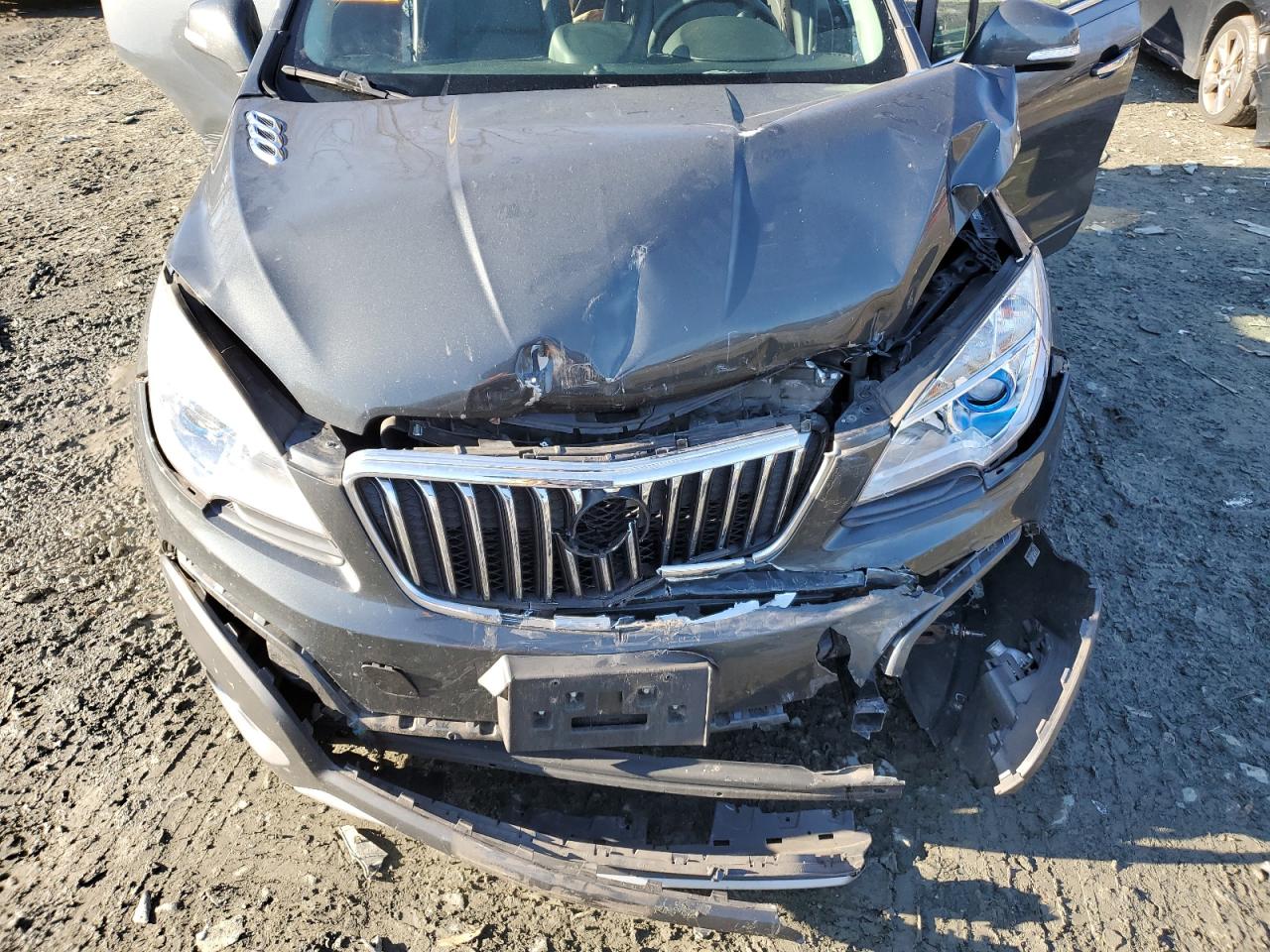 2016 Buick Encore VIN KL4CJCSB5GB548160 Copart auction photo, front end damage thumbnail 12
