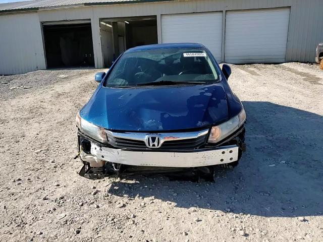 2012 Honda Civic VIN 2HGFB2F53CH581580 Copart auction photo, front end / side damage thumbnail 14