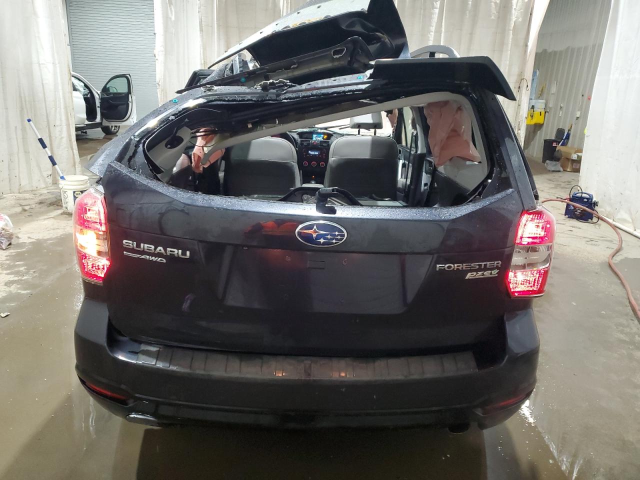 2014 Subaru Forester VIN JF2SJAHCXEH507797 Copart auction photo, all over damage thumbnail 6
