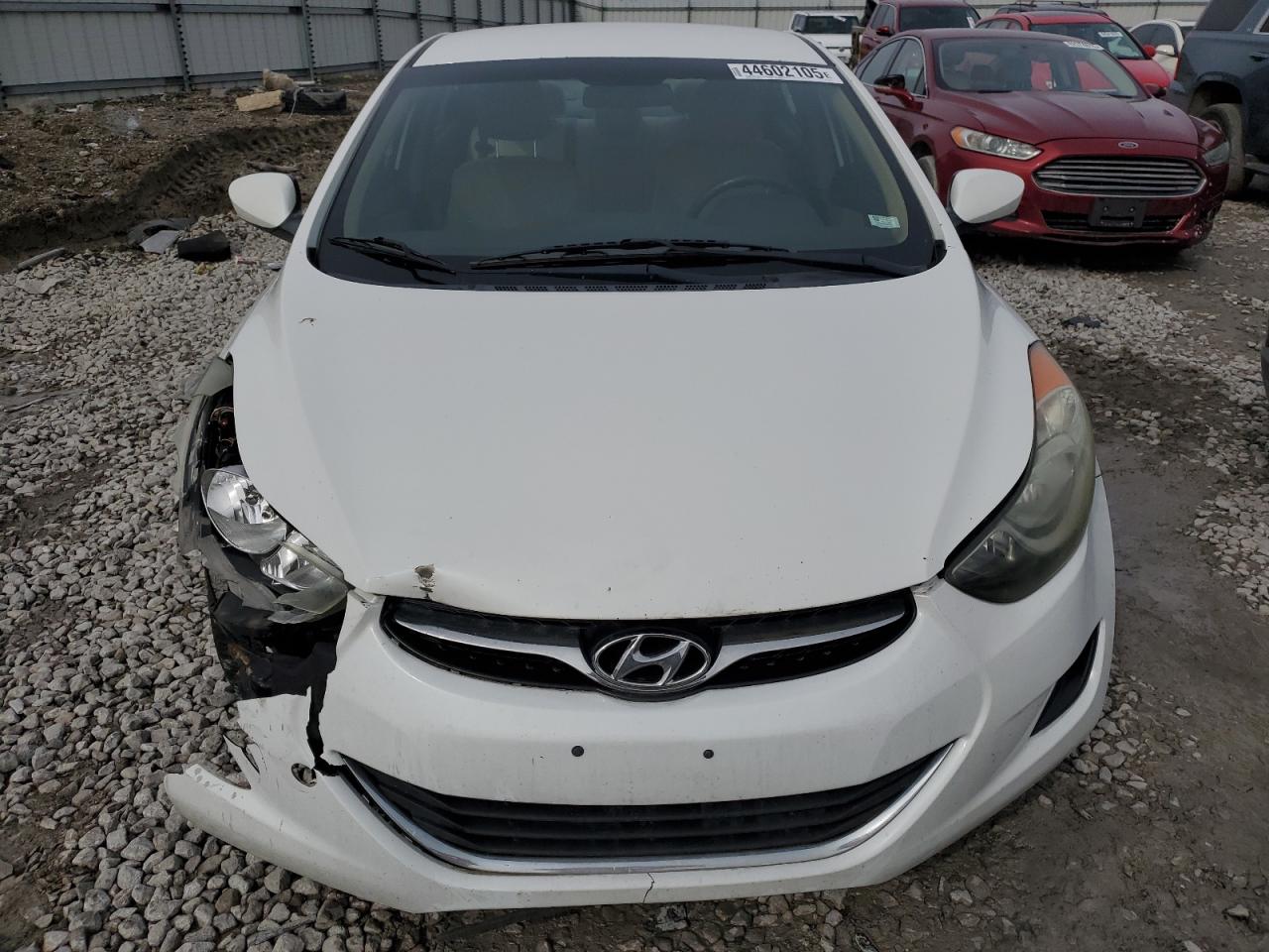 2011 Hyundai Elantra VIN 5NPDH4AE4BH022827 Copart auction photo, front end damage thumbnail 5