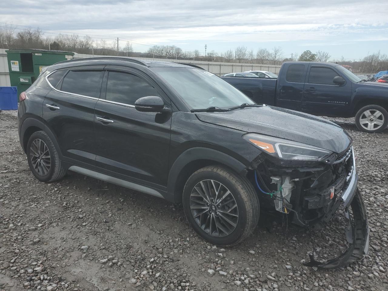 2019 Hyundai Tucson VIN KM8J33AL1KU045395 Copart auction photo, front end damage thumbnail 4