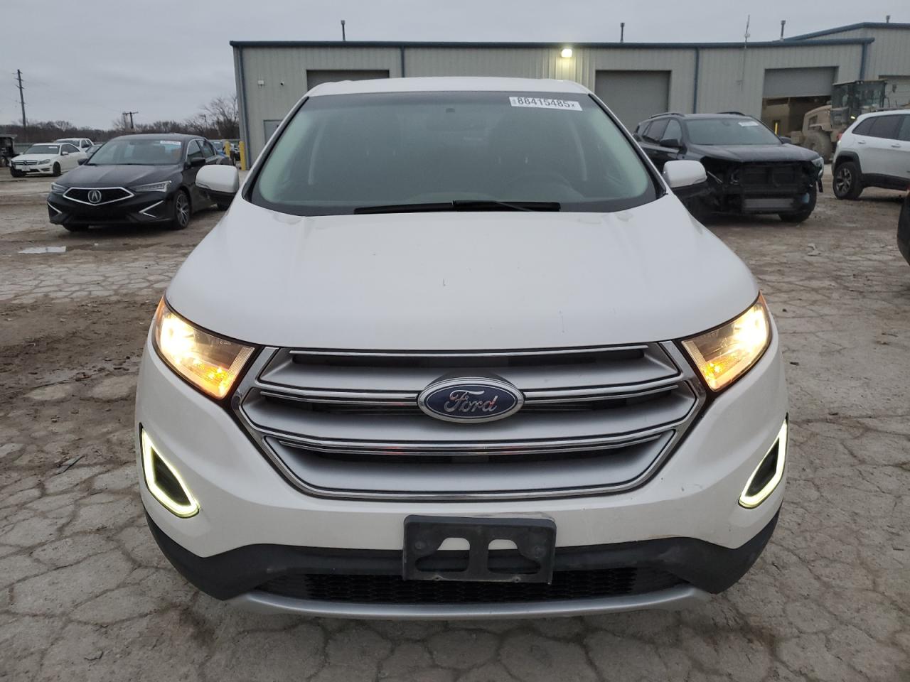 2015 Ford Edge VIN 2FMTK4J8XFBB33693 Copart auction photo, rear end damage thumbnail 5