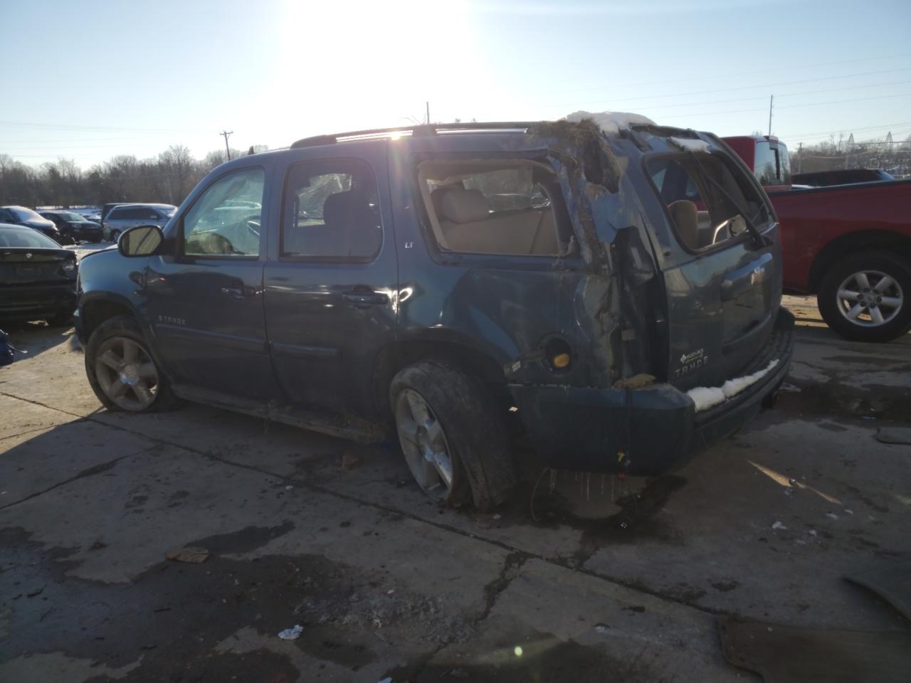 2008 Chevrolet Tahoe VIN 1GNFK13008J150256 Copart auction photo, all over damage thumbnail 2