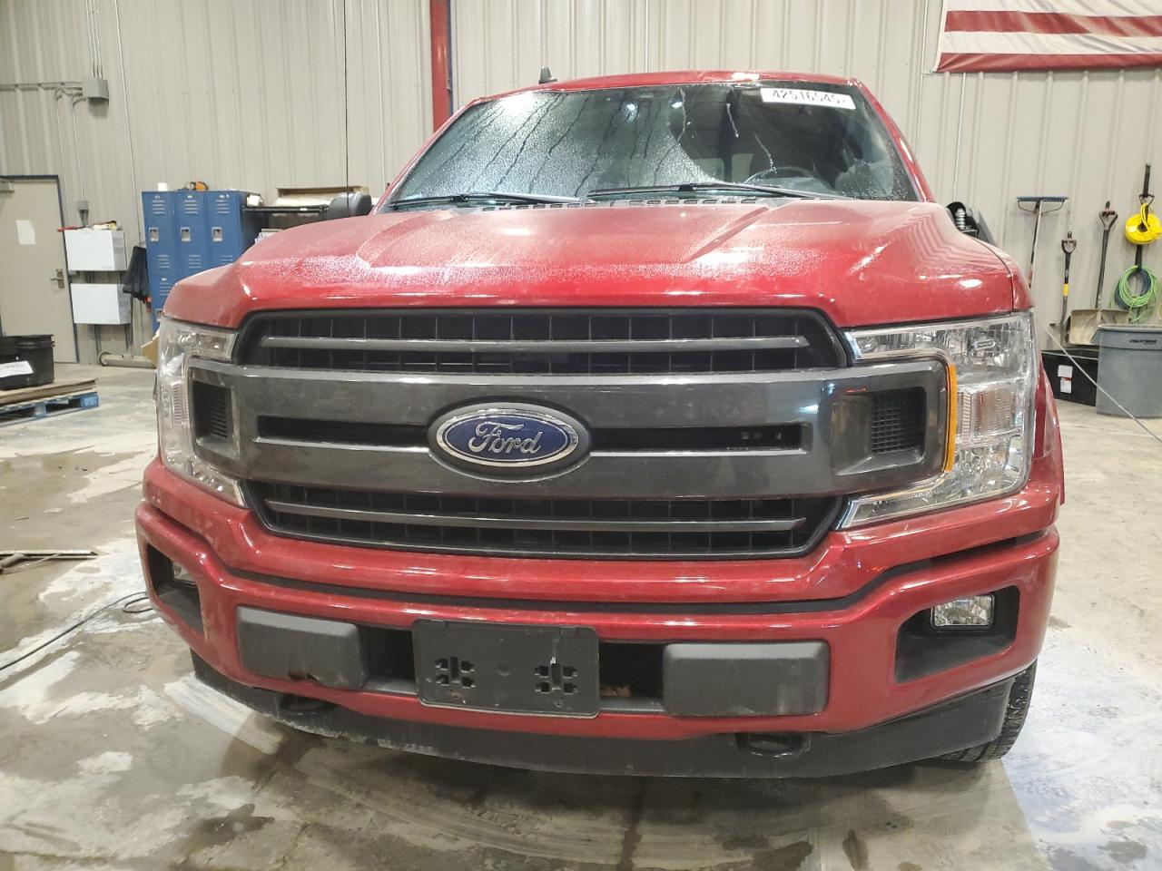2020 Ford F-150 VIN 1FTEW1E46LKE33577 Copart auction photo, rear end / side damage thumbnail 5