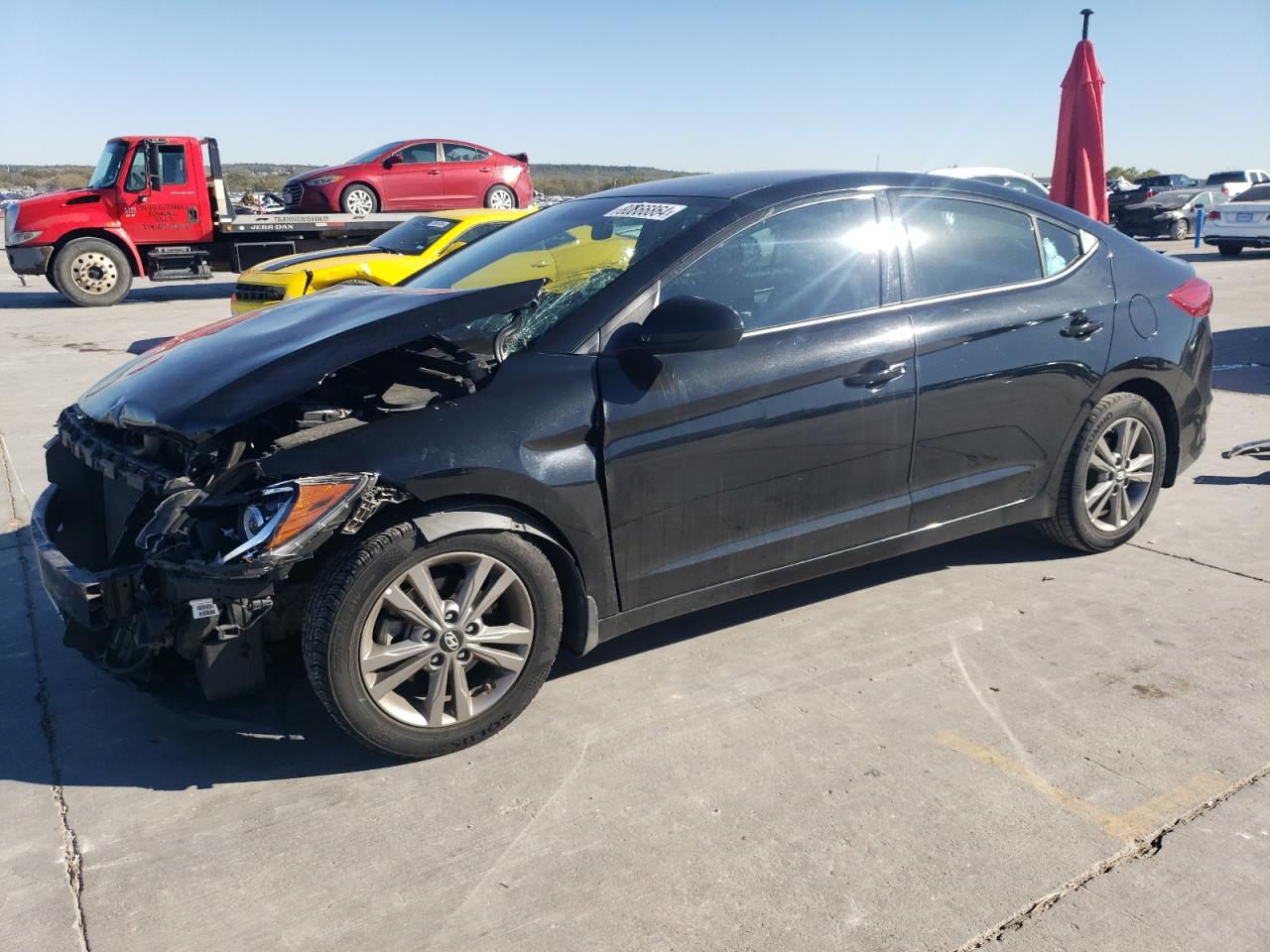 2018 Hyundai Elantra VIN 5NPD84LF4JH223003