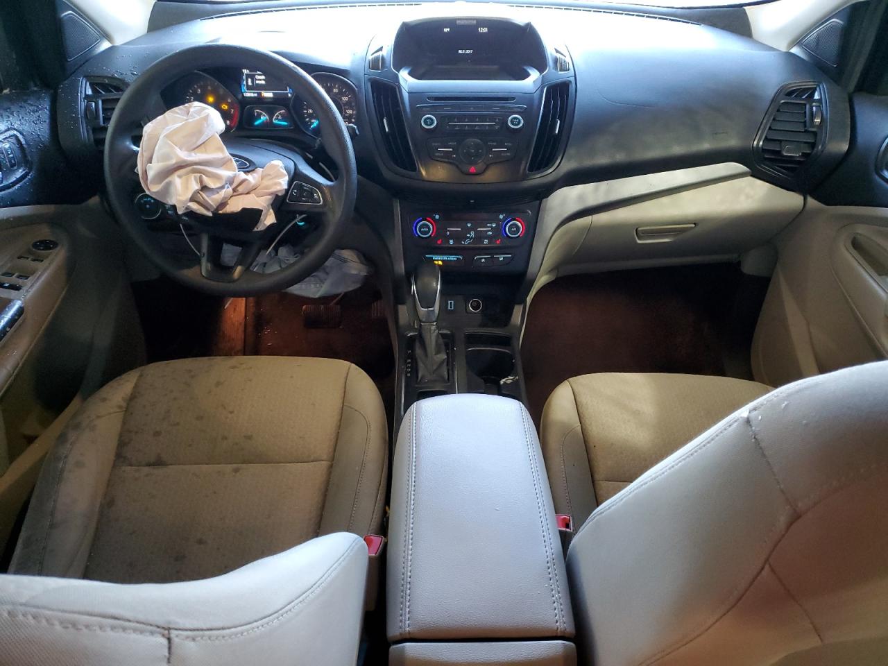 2018 Ford Escape VIN 1FMCU0GD0JUA35699 Copart auction photo, front end / side damage thumbnail 8