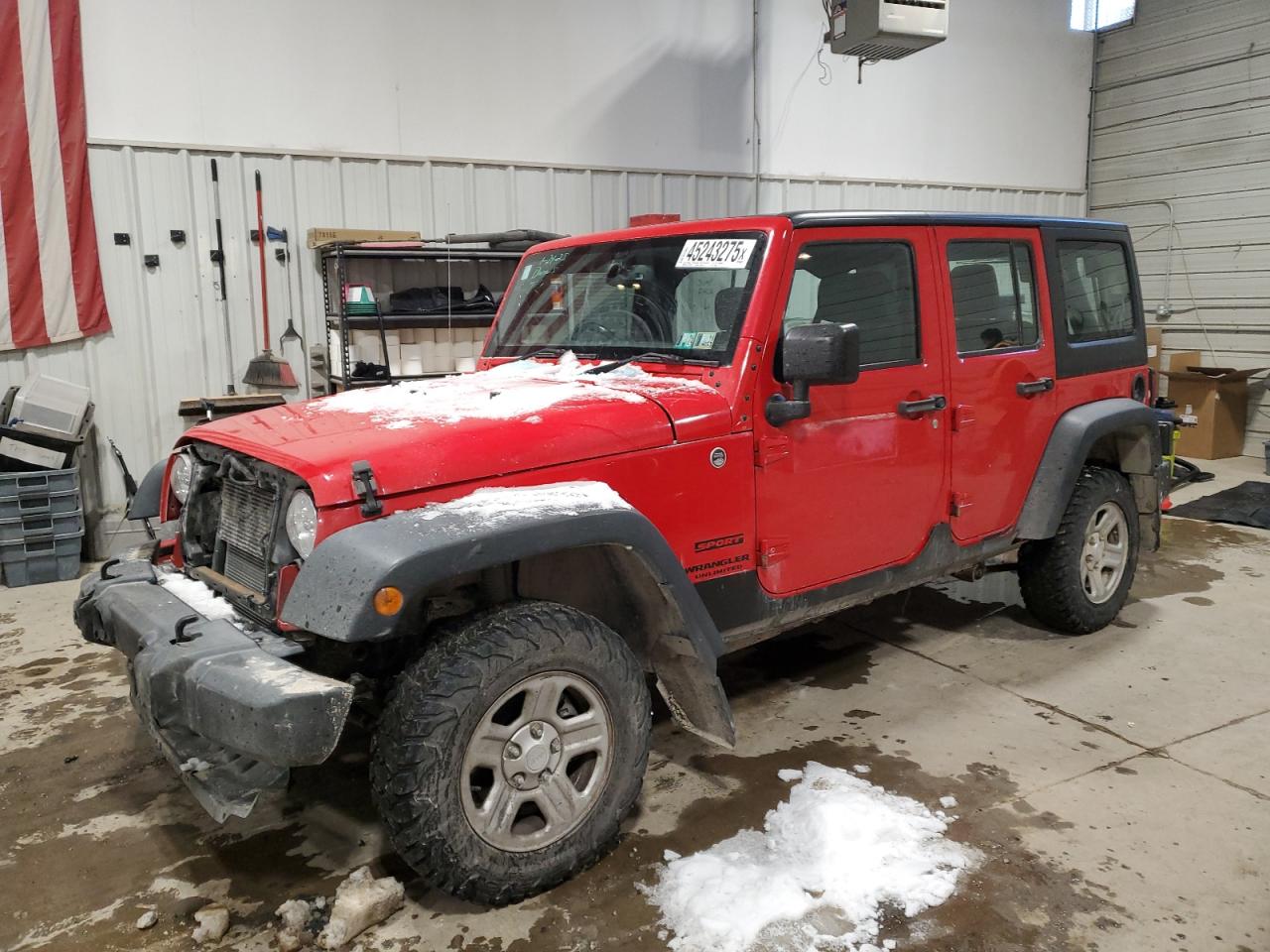 2015 Jeep Wrangler VIN 1C4BJWKG6FL773999