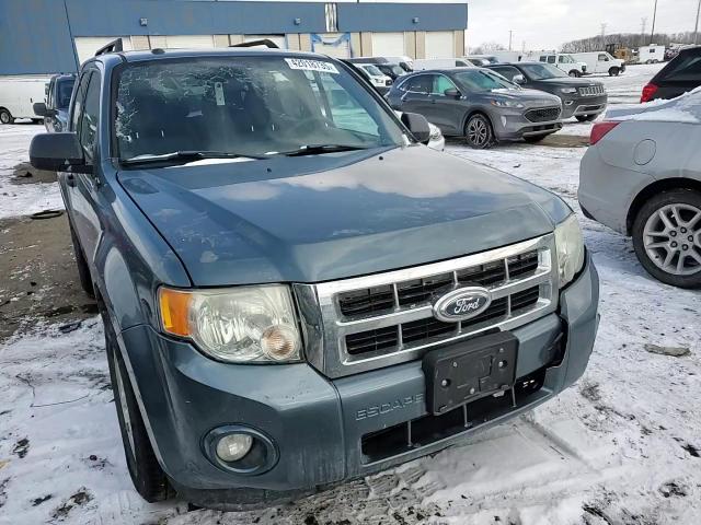2011 Ford Escape VIN 1FMCU0D72BKB64457 Copart auction photo, side / front end damage thumbnail 10