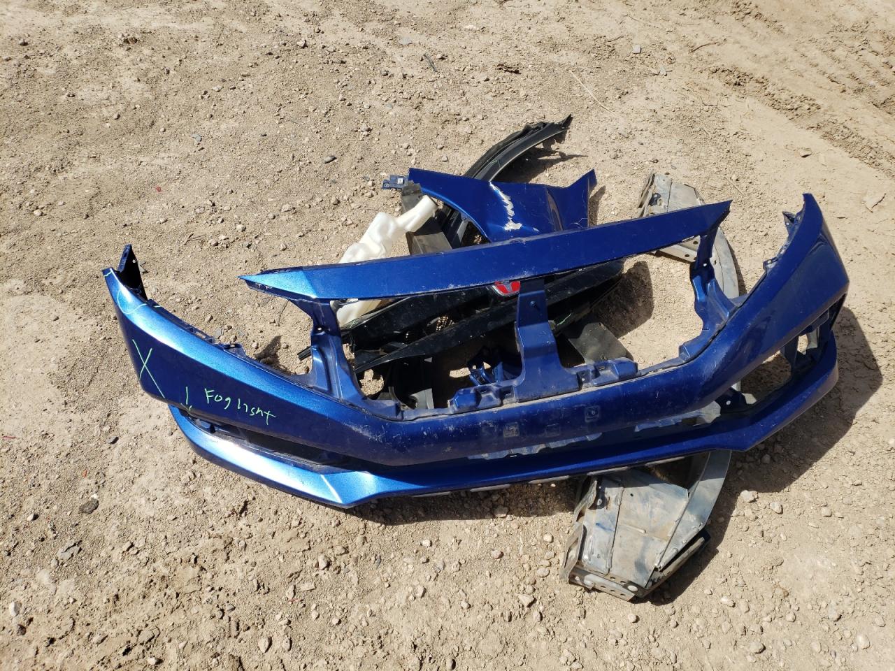 2019 Honda Civic VIN 19XFC2F89KE013799 Copart auction photo, front end damage thumbnail 12
