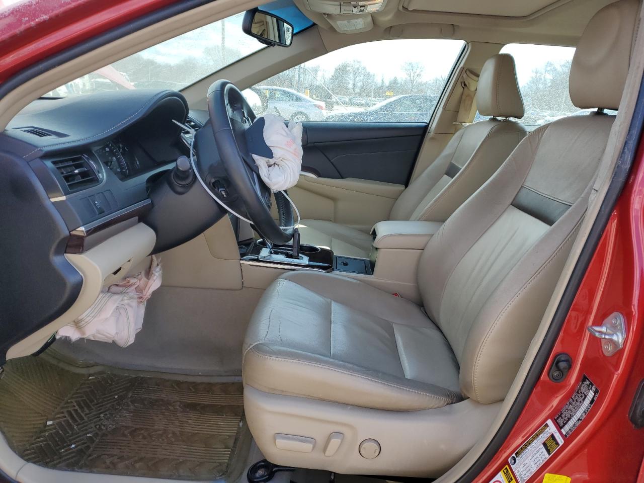 2013 Toyota Camry VIN 4T1BK1FK0DU536233 Copart auction photo, front end / side damage thumbnail 7