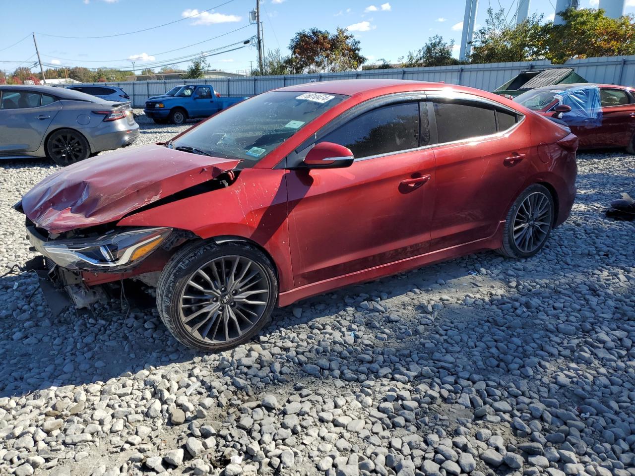 2017 Hyundai Elantra VIN KMHD04LB2HU362692