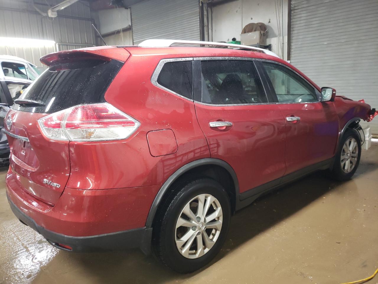 2016 Nissan Rogue VIN KNMAT2MVXGP645365 Copart auction photo, front end damage thumbnail 3
