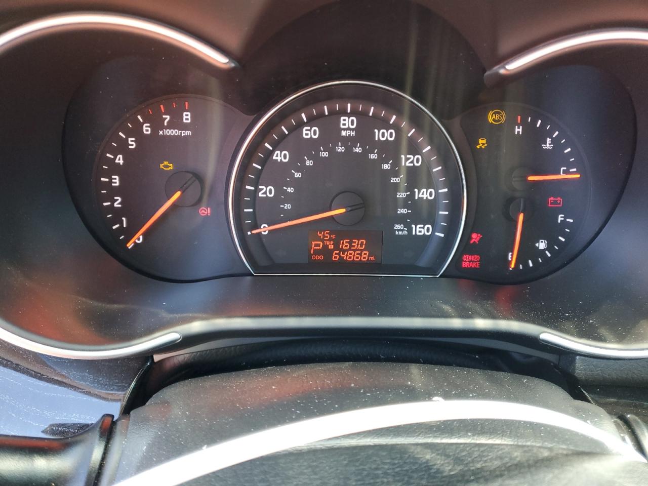 2014 KIA Sorento VIN 5XYKT3A63EG456273 Copart auction photo, all over damage thumbnail 9