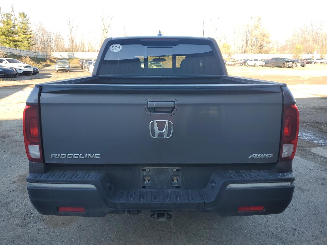 2019 Honda Ridgeline VIN 5FPYK3F56KB027653 Copart auction photo, front end / minor dent/scratches damage thumbnail 6