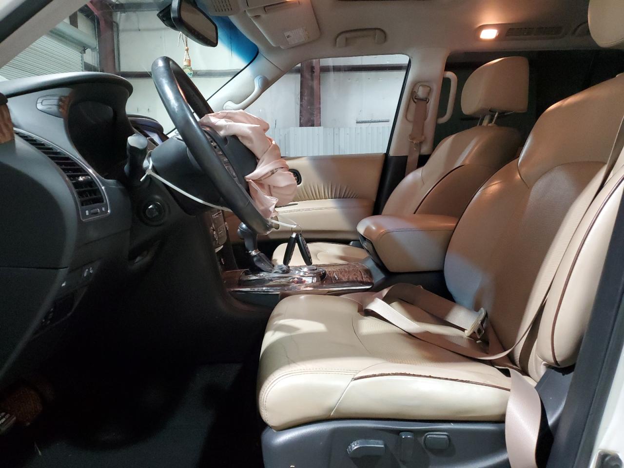 2017 Nissan Armada VIN JN8AY2NF0H9300090 Copart auction photo, front end / minor dent/scratches damage thumbnail 7