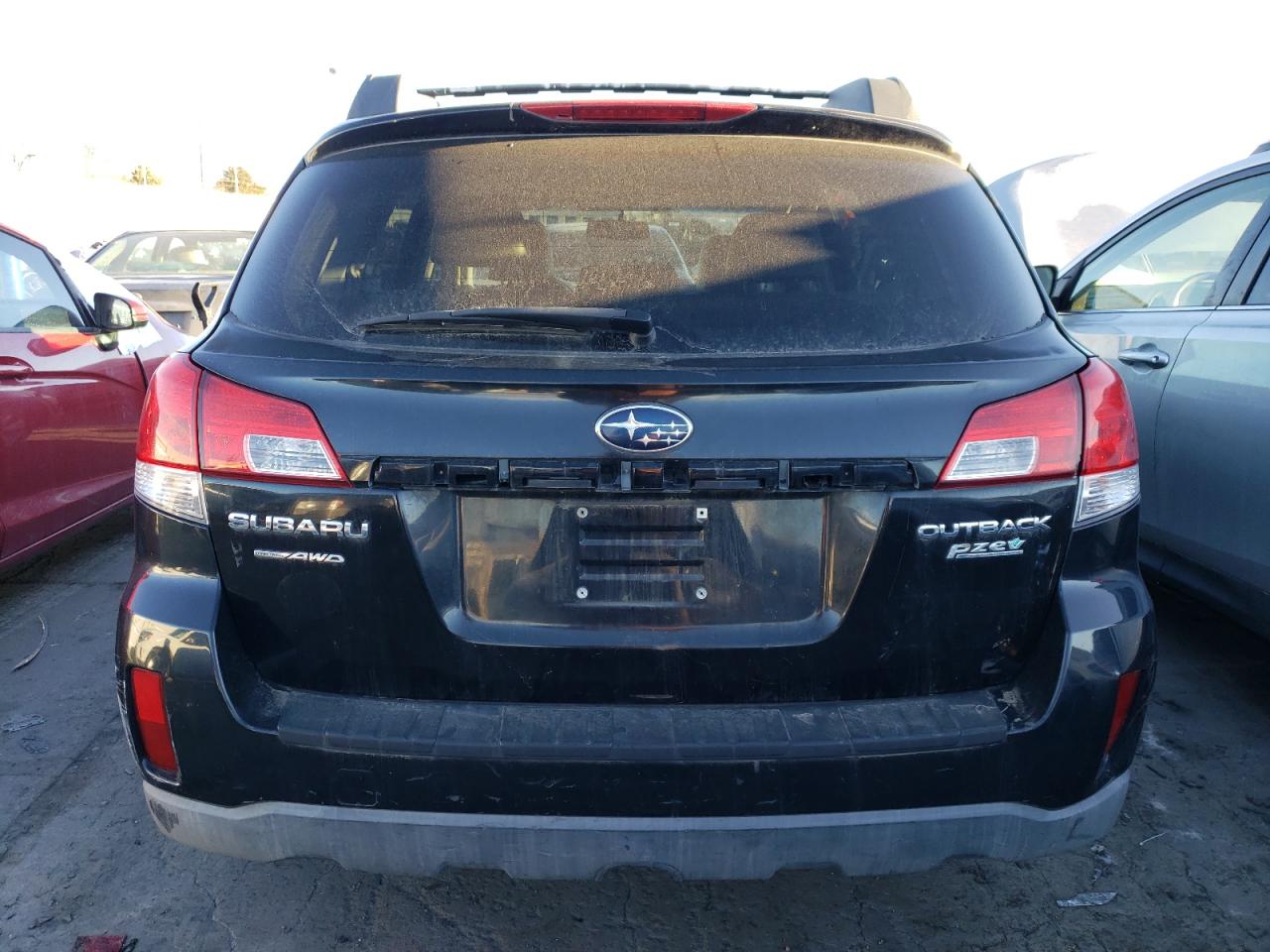 2010 Subaru Outback VIN 4S4BRBKC3A3327991 Copart auction photo, front end / rear end damage thumbnail 6