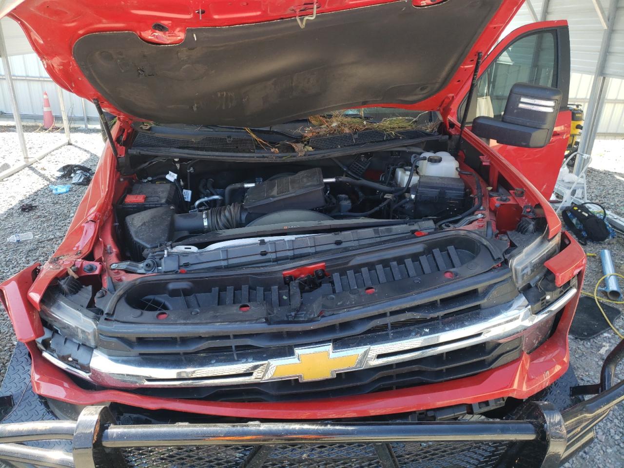 2024 Chevrolet Silverado VIN 1GB4YTE78RF332509 Copart auction photo, front end damage thumbnail 11