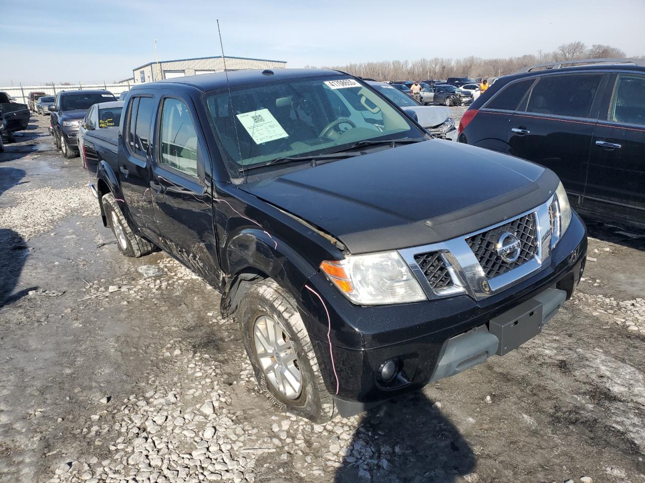 2014 Nissan Navara (Frontier) VIN 1N6AD0EV2EN732599 Copart auction photo, side damage thumbnail 4