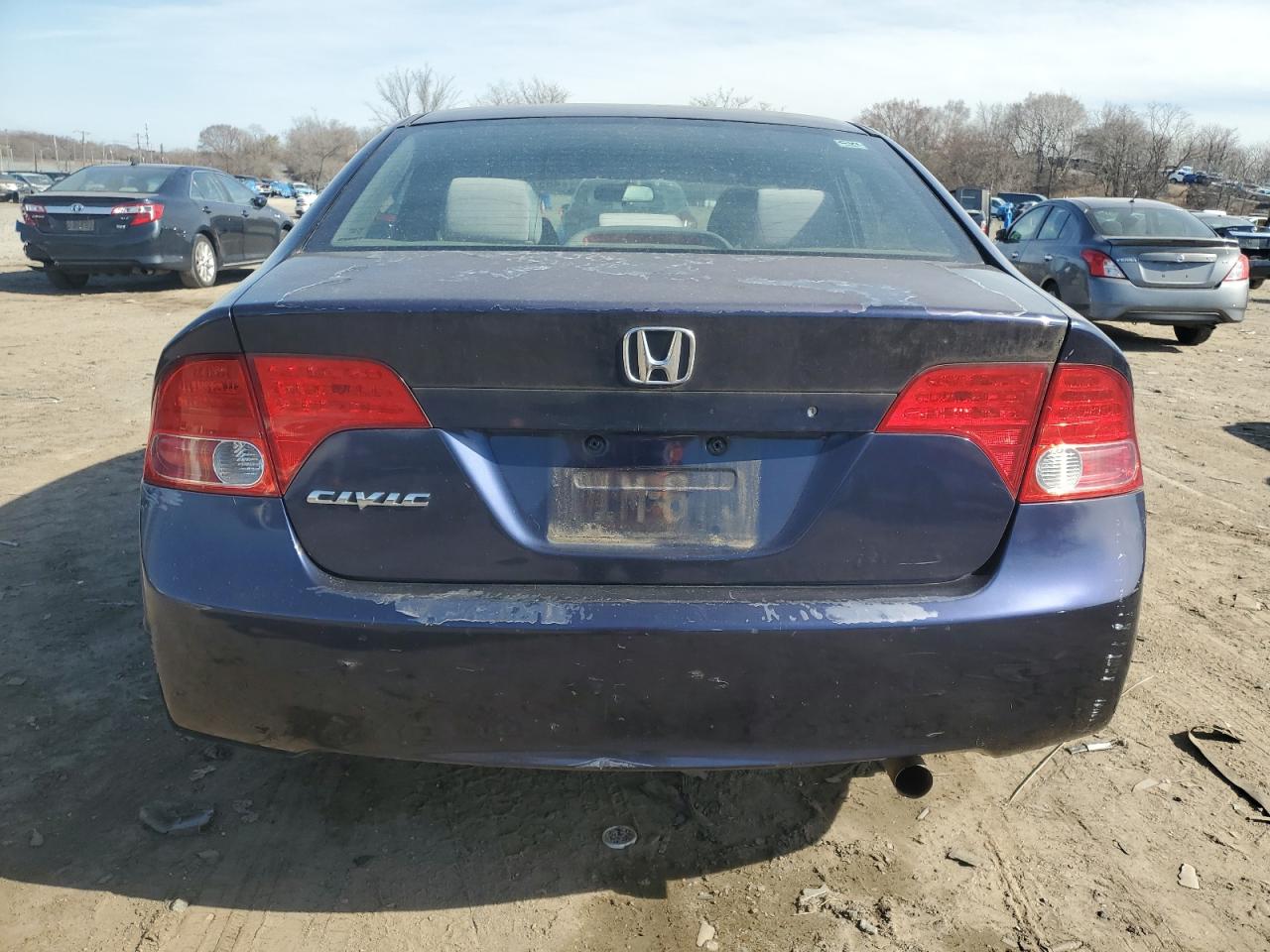 2007 Honda Civic VIN 1HGFA16887L061262 Copart auction photo, front end / minor dent/scratches damage thumbnail 6