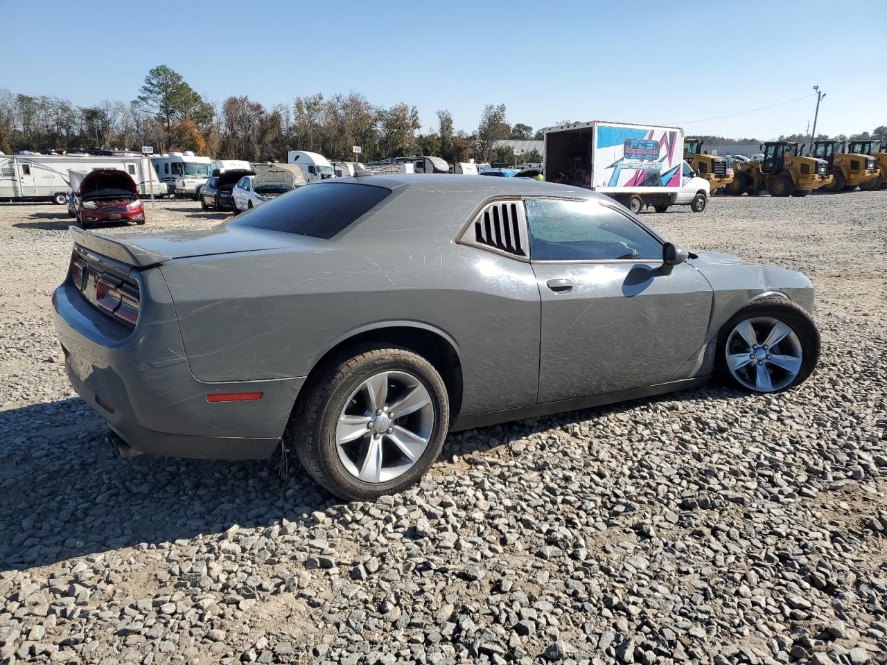 2018 Dodge Challenger VIN 2C3CDZAG7JH161643 Copart auction photo, front end / side damage thumbnail 3