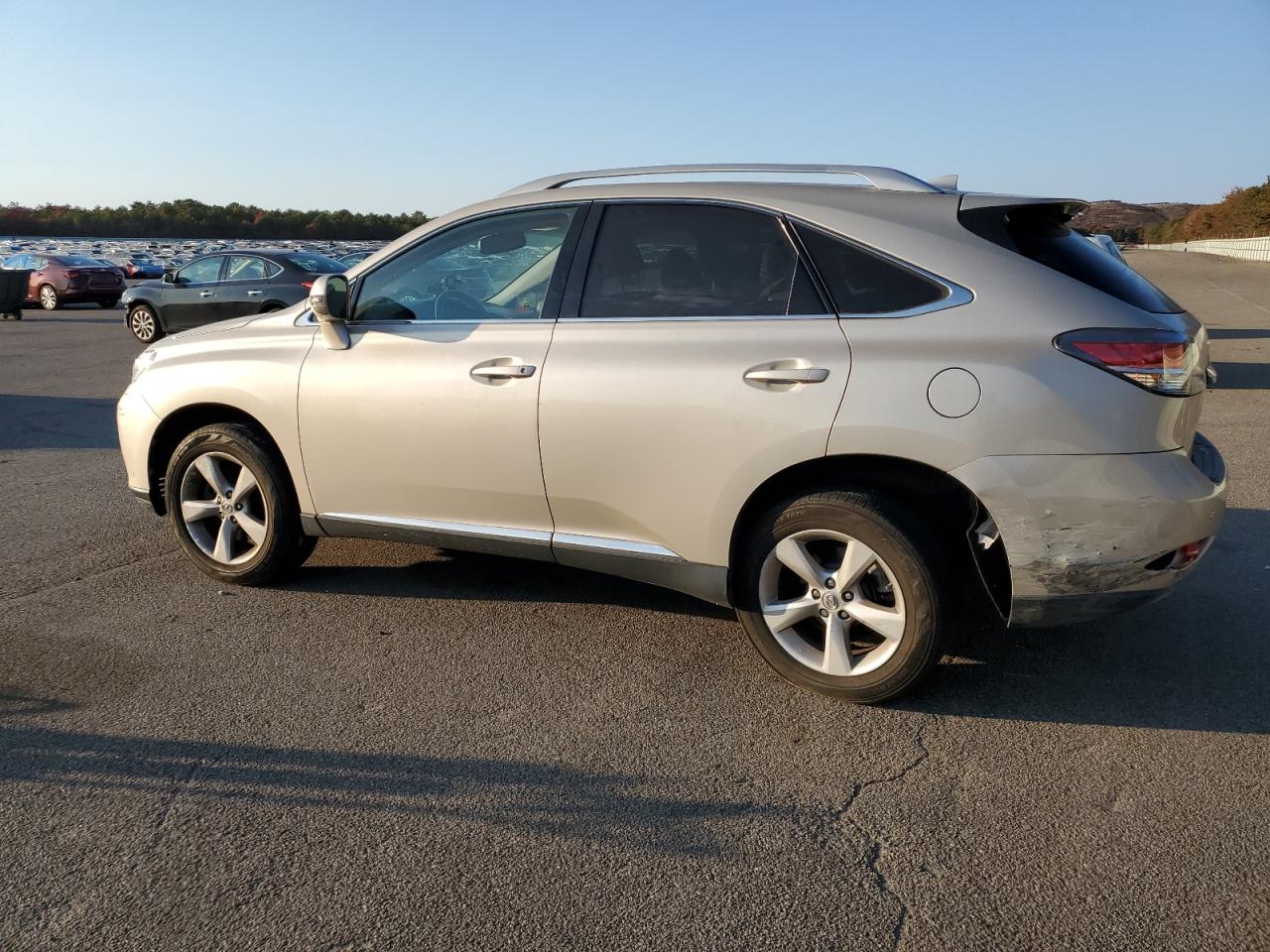 2015 Lexus RX VIN 2T2BK1BA5FC254358 Copart auction photo, front end / rear end damage thumbnail 2