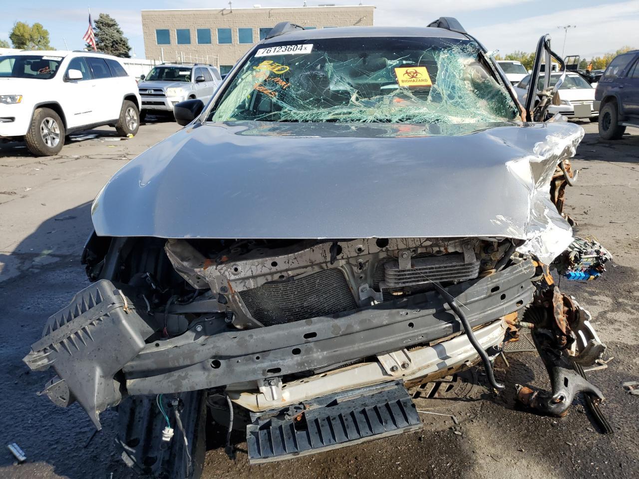 2017 Subaru Outback VIN 4S4BSAAC1H3294595 Copart auction photo, front end / side damage thumbnail 5
