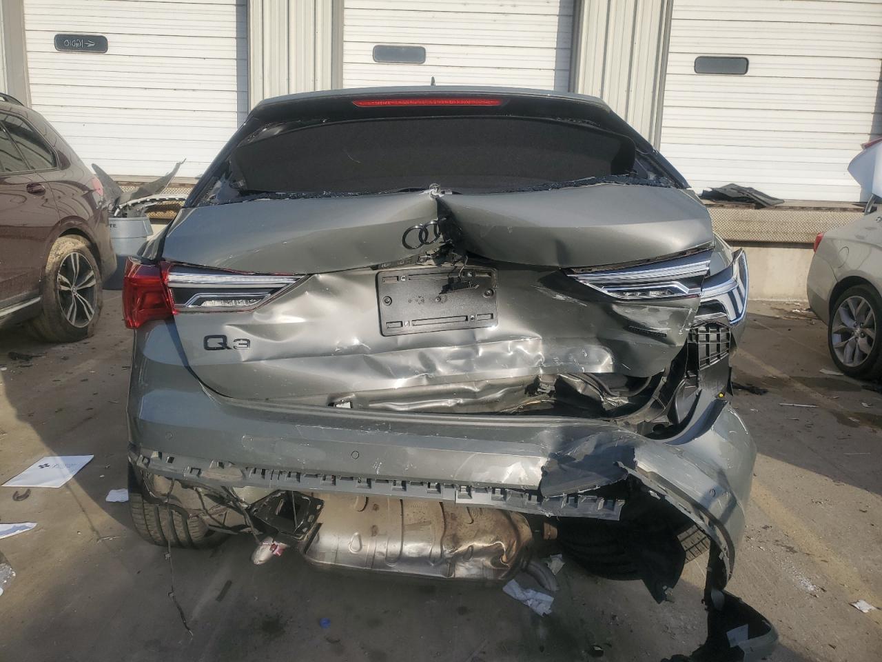 2021 Audi Q3 VIN WA1EECF37M1152426 Copart auction photo, all over damage thumbnail 6