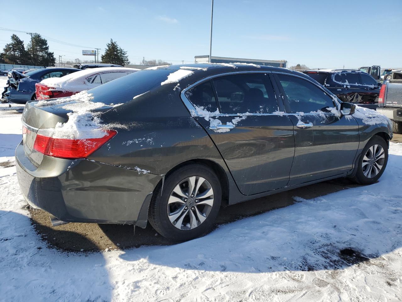 2013 Honda Accord VIN 1HGCR2F30DA153186 Copart auction photo, front end damage thumbnail 3