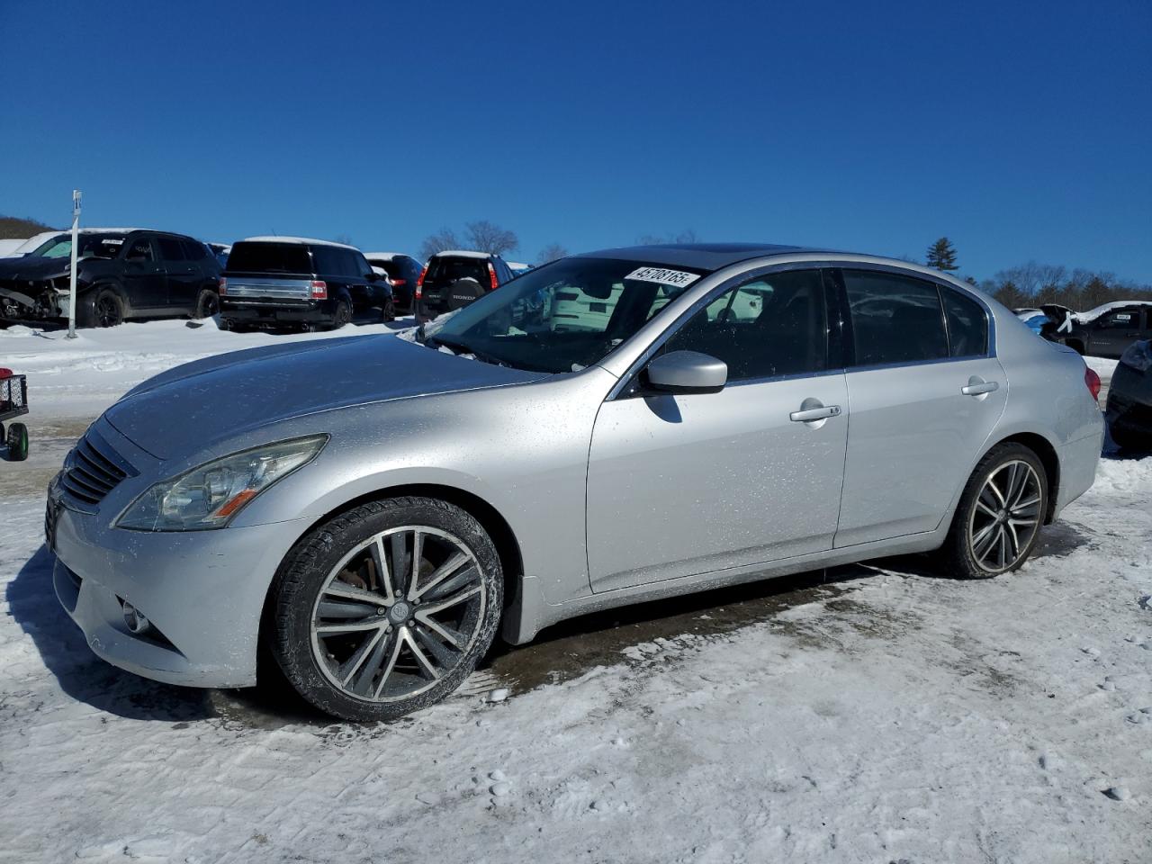 2011 Infiniti G VIN JN1CV6AR6BM411321