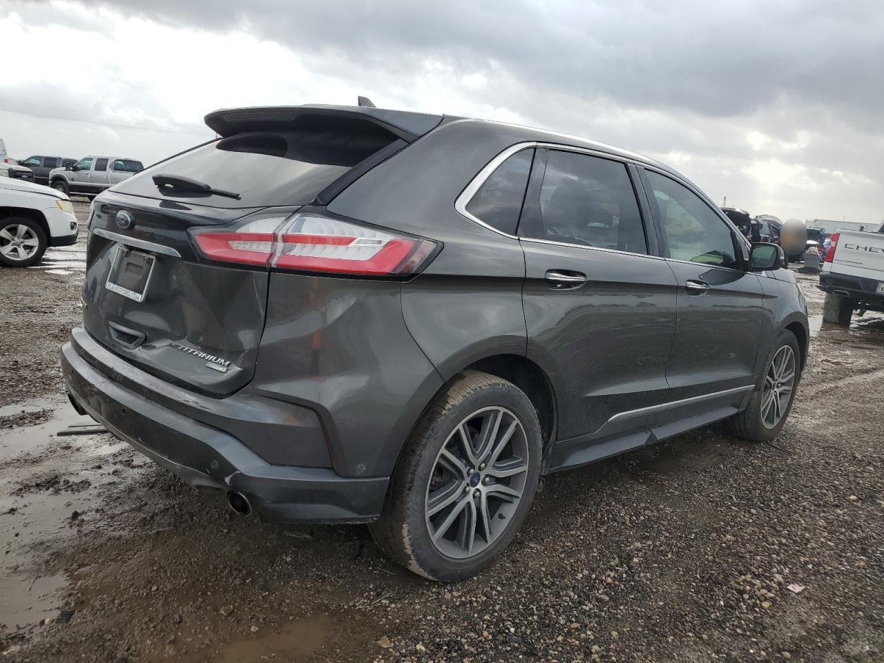 2019 Ford Edge VIN 2FMPK3K98KBB09440 Copart auction photo, rear end / minor dent/scratches damage thumbnail 4