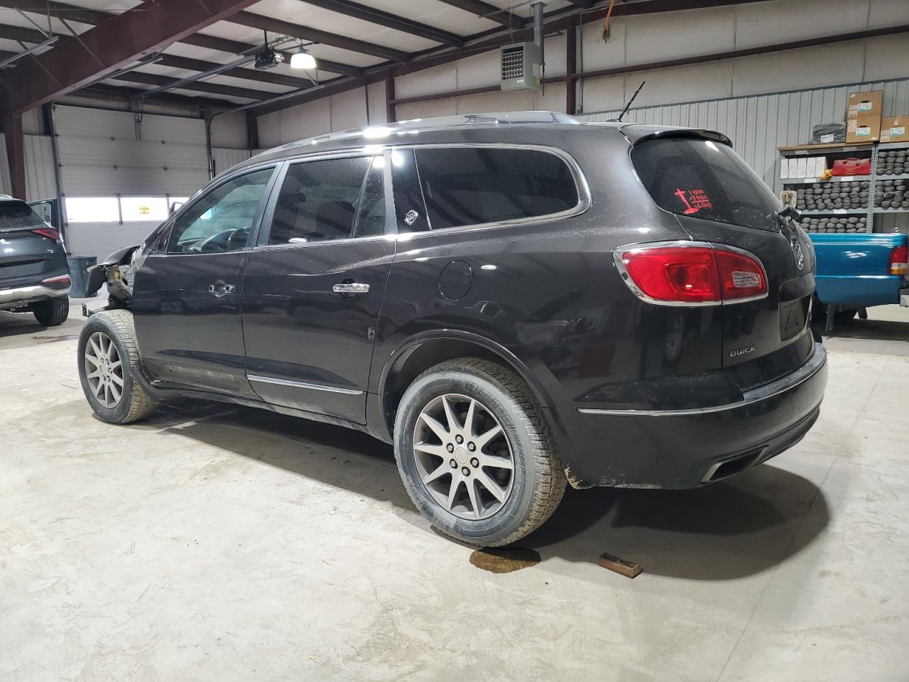 2014 Buick Enclave VIN 5GAKRBKD4EJ188390 Copart auction photo, front end / partial repair damage thumbnail 2