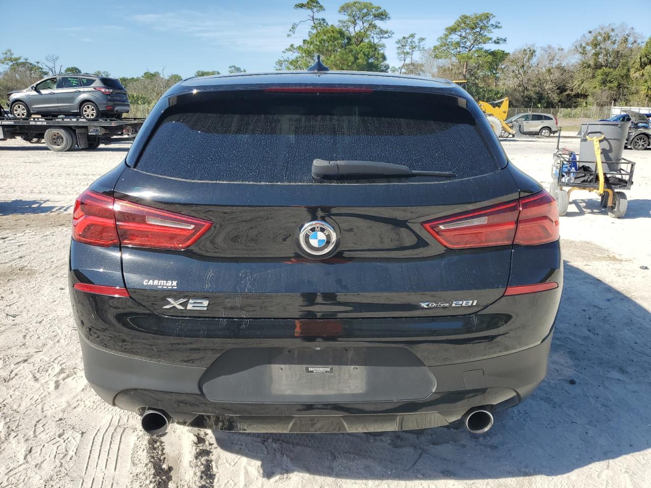 2018 BMW X2 VIN WBXYJ5C38JEF81616 Copart auction photo, front end / minor dent/scratches damage thumbnail 6