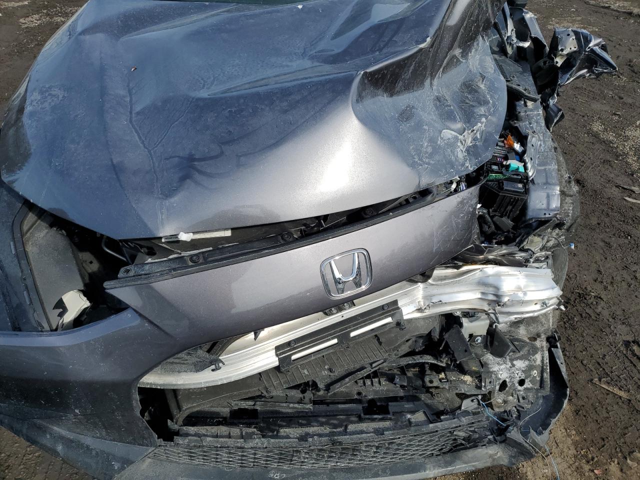 2024 Honda HR-V VIN 3CZRZ2H32RM751029 Copart auction photo, front end / undercarriage damage thumbnail 14