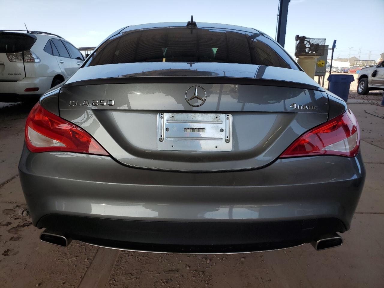 2015 Mercedes-Benz CLA-klasse VIN WDDSJ4GB6FN231796 Copart auction photo, front end / side damage thumbnail 6