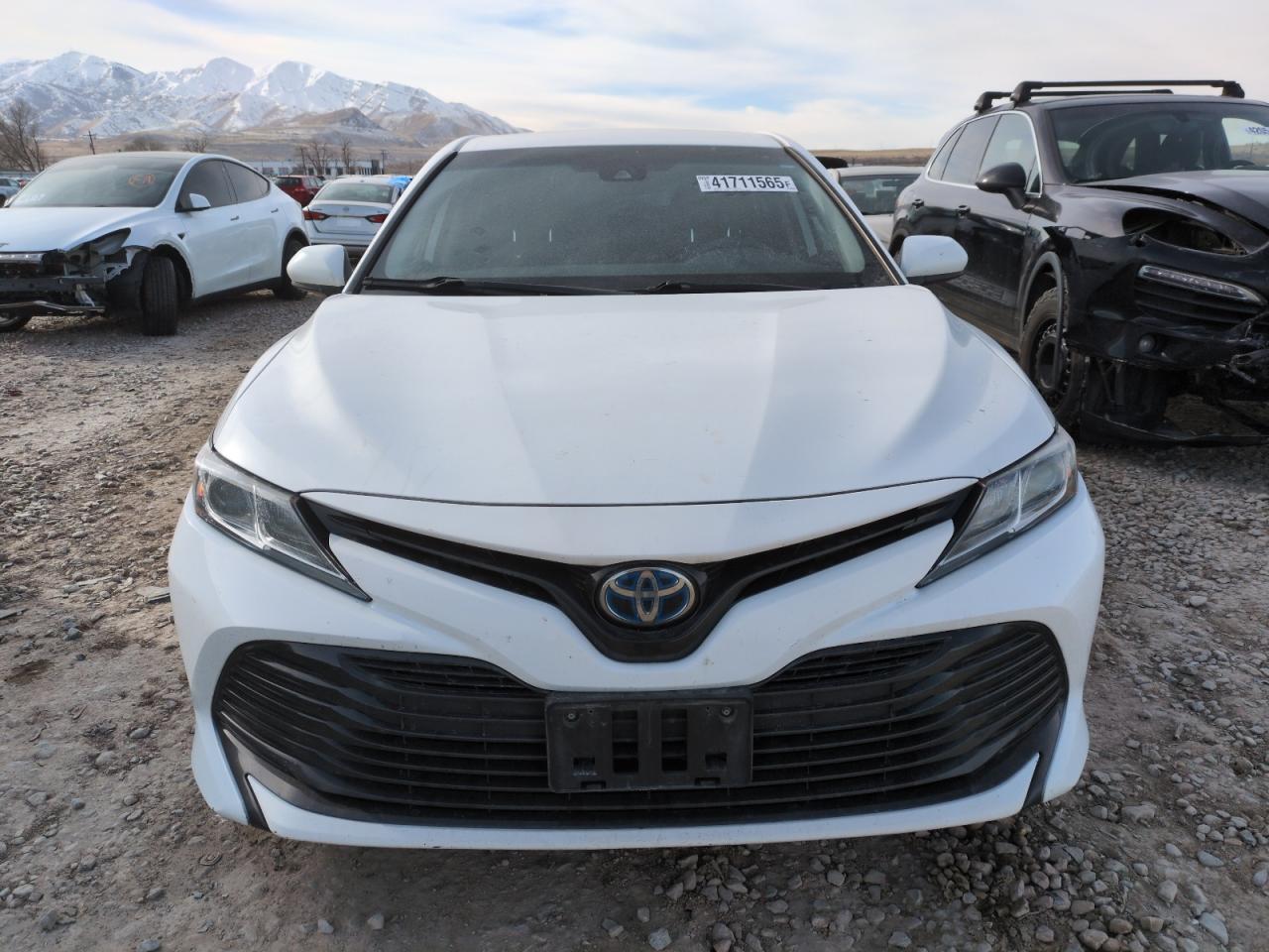 2020 Toyota Camry VIN 4T1C31AK6LU541296 Copart auction photo, rear end damage thumbnail 5