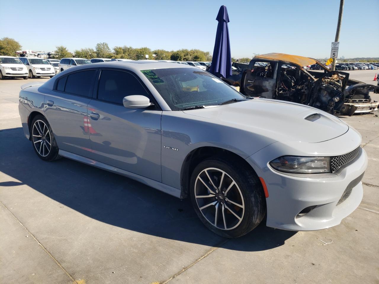 2021 Dodge Charger VIN 2C3CDXCT7MH625467 Copart auction photo, front end / minor dent/scratches damage thumbnail 4