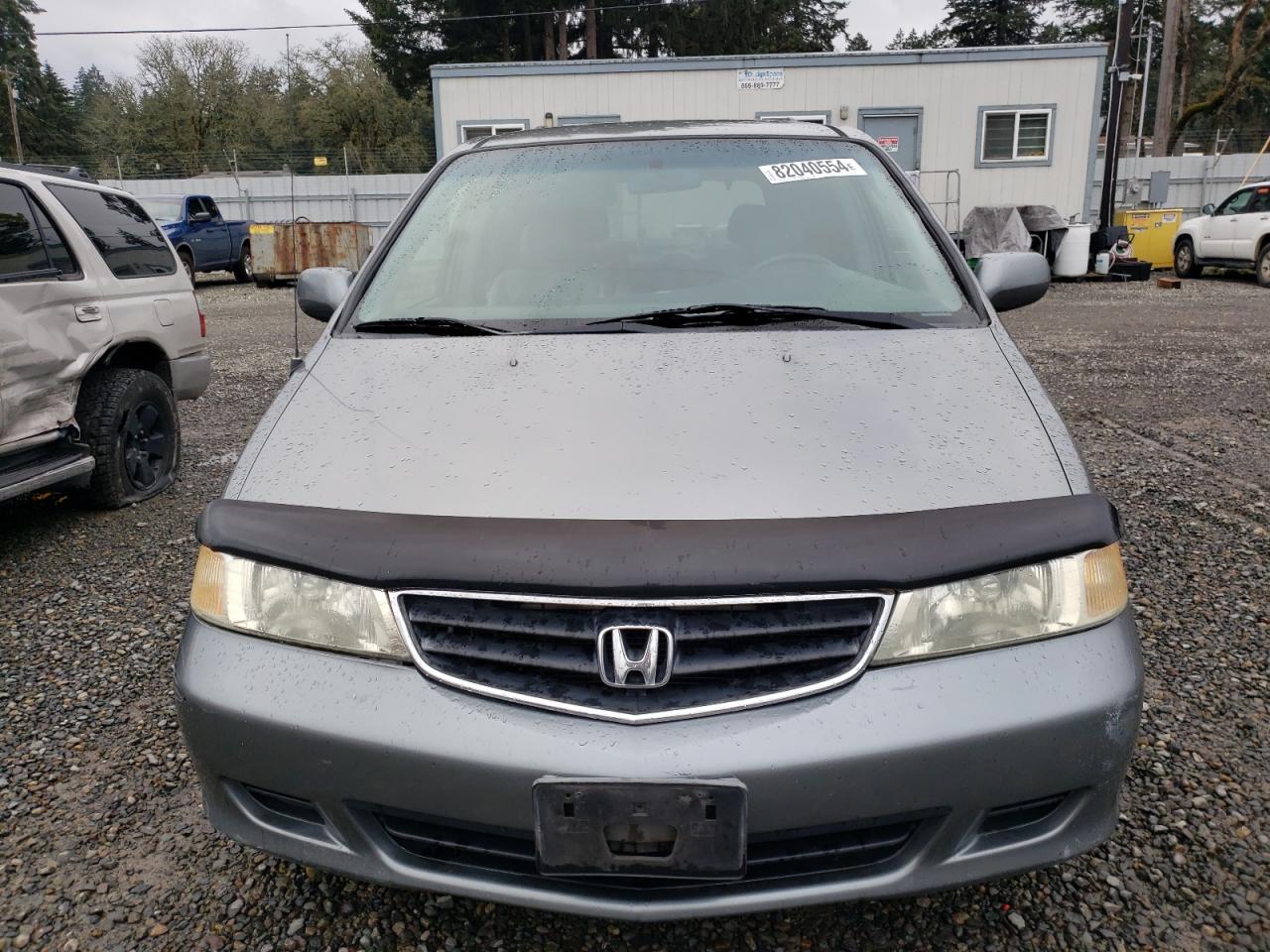 2002 Honda Odyssey VIN 2HKRL18052H509614 Copart auction photo, rear end damage thumbnail 5